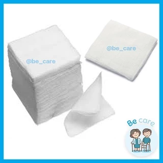 ผ้าก๊อซปิดแผล แบบแผ่นพับ Gauze pad ผ้าก็อตทำแผล แผ่นผ้าปิดแผล ขาวสะอาด ผ้าก๊อตปิดแผล มี 3ขนาด 2"x2", 3"x3", 4"x4" 8 ชั้น