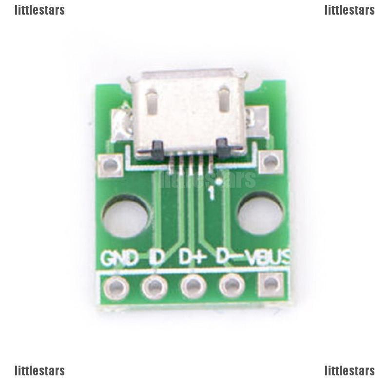 2/5/10/20/50Stks. Male USB To DIP Adapter Converter 4pin 2.54mm