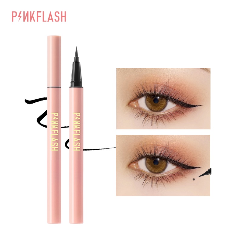 Pinkflash Ohmyline อายไลเนอร์ สีดํา กันน้ำ ติดทนนาน #8