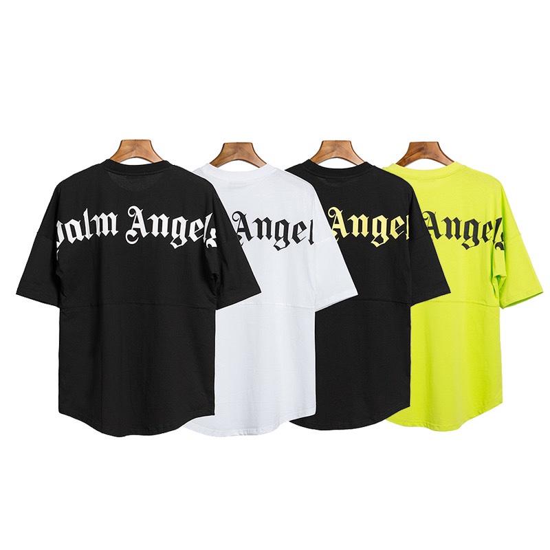 Explosion ** ฝ่ามือ ----Angels** เสื้อยืดคอกลม แขนสั้น พิมพ์ลายตัวอักษร ทรงหลวม สําหรับผู้ชาย และผู้หญิง