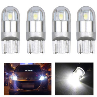 ไฟ LED เปลี่ยนหลอดได้ T10 2 smd T10 3030  T10 12V W5W 4 ชิ้น