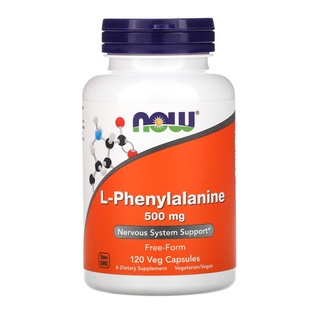 Now Foods, L-Phenylalanine 500 mg 120 Veg Capsules