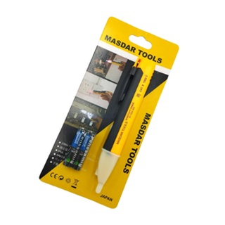 ปากกาวัดไฟ MASDAR TOOLS ไขควงวัดไฟ รุ่นใหม่ แบบมีเสียงเตือน ในจุดที่มีกระแสไฟไหลผ่าน