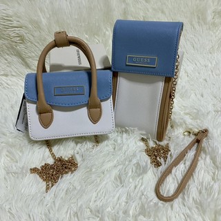 พร้อมส่ง 🔥 กระเป๋า Guess mini และใส่โทรศัพท์ แบรนด์แท้💯% ✅ส่งฟรี