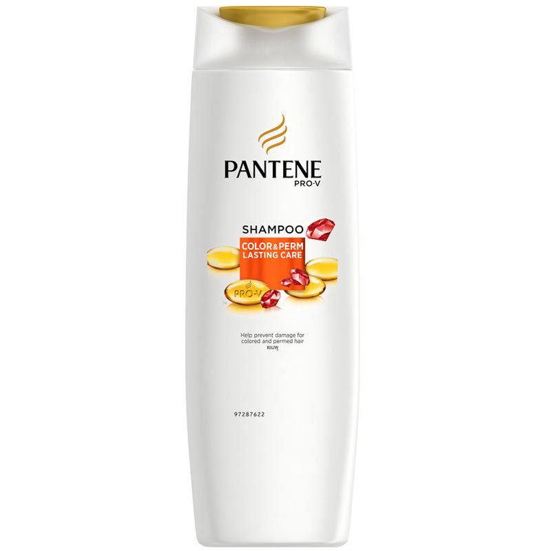 Pantene แชมพู สูตรคัลเลอร์ แอนด์ เพิร์ม 450 มล.