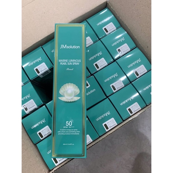 🔥🔥กันแดดแบบสเปรย์ JM Solution สีเขียว  SPF 50+ PA++++ 🔥🔥