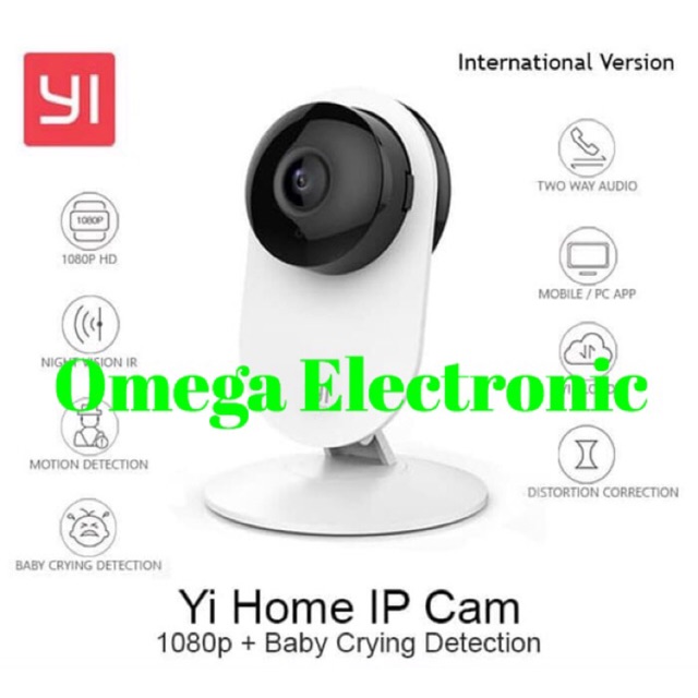 Xiaomi Yi Home 1080p กล้องวงจรปิด Wifi IP Camera รุ่นสากล