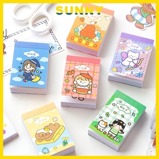 สติกเกอร์ รุ่น Small Bean Book สำหรับตกแต่งสมุด ไดอารี่ 50 ชิ้น SUNNY