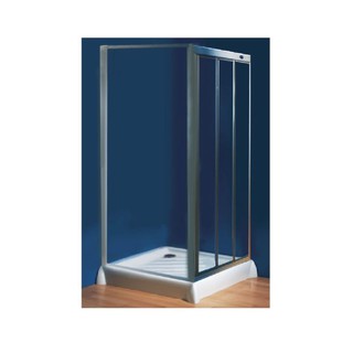 Shower screen SHOWER ENCLOSURE BATHROOM DESIGN SLIDE90L 90X90 CM Shower screen toilet ฉากกั้นอาบน้ำ ฉากกั้นอาบน้ำ BATHRO