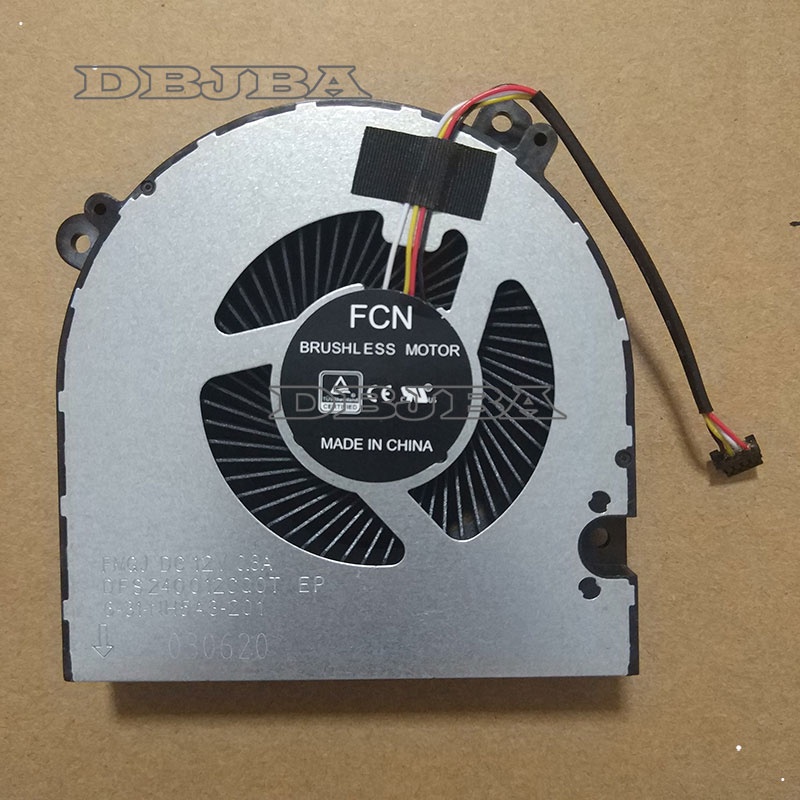 พัดลมระบายความร้อน CPU สําหรับ CLEVO NH55AC NH50 6-31-NH5A3-201 DFS240012CQ0T FMGJ 12V 0.80A
