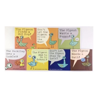 The Pigeon Series Picture Books by Mo Williems 7 books Set