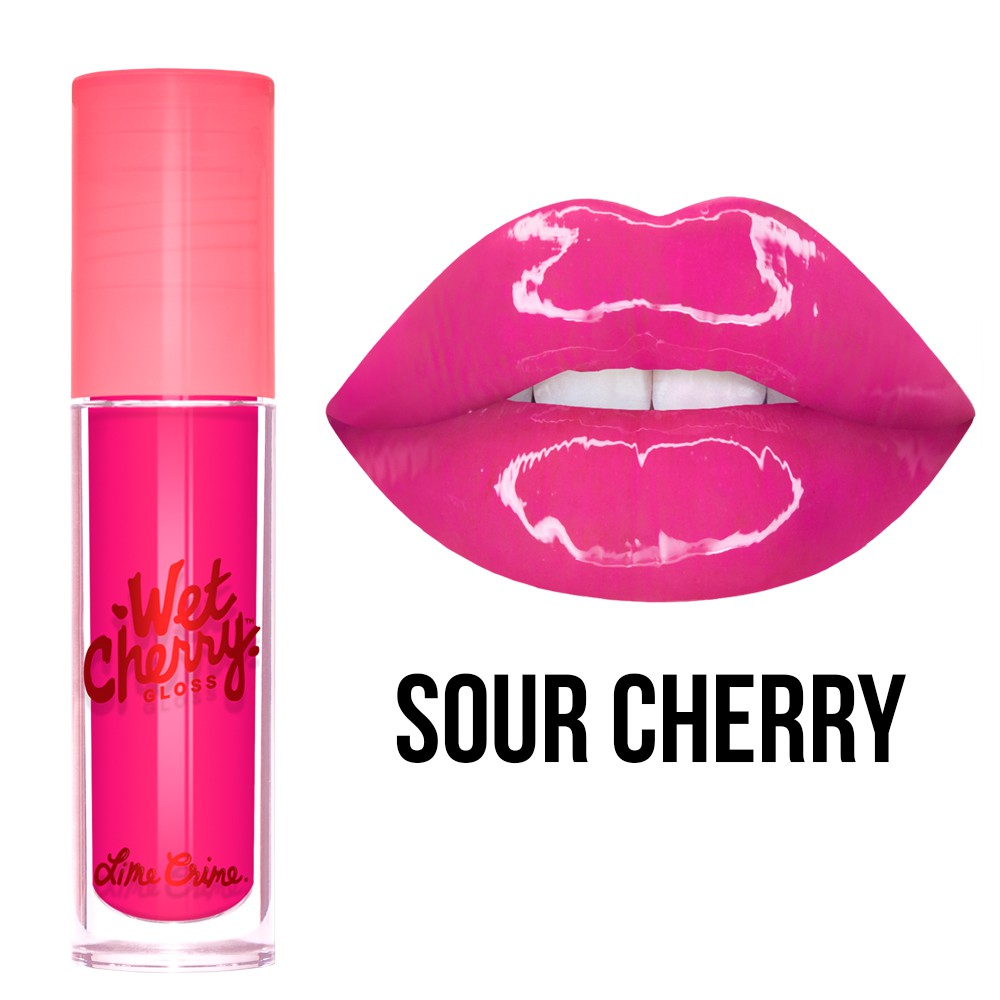 Lime Crime Wet Cherry Lip Gloss สี Sour Cherry By Lime Crime Thailand