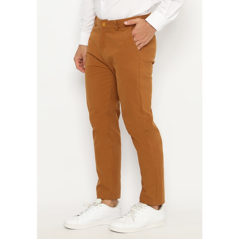 Maystar ANKLE CHINOS PANTS BROWN/ANKLE PANTS CHINOS/ANKLE PANT Men