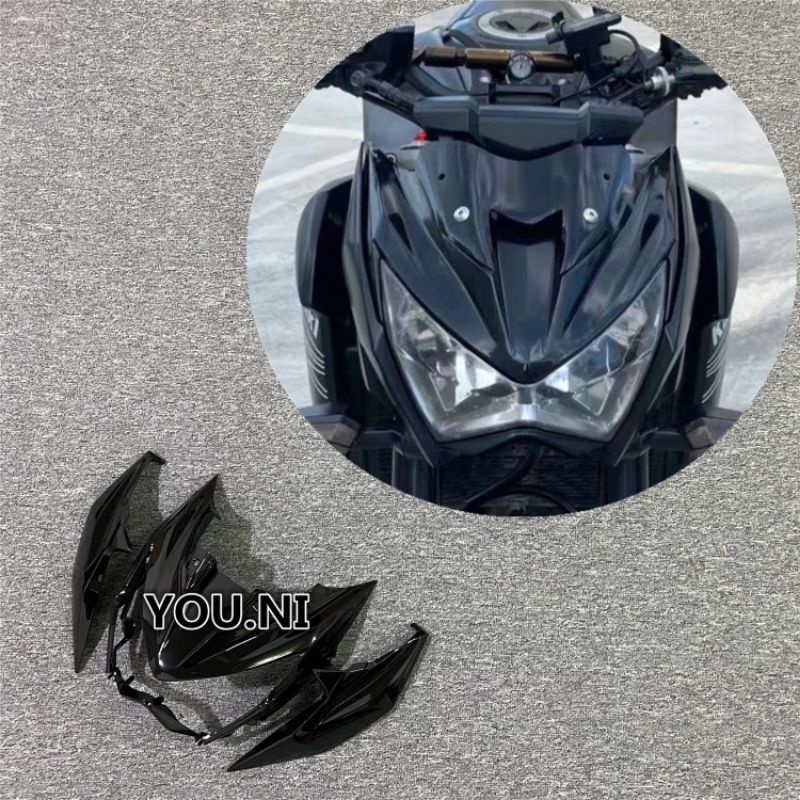 หน้ากาก kawasaki z800แฟริ่งหน้าครอบไฟหน้าแฟริ่งแก้ม z800ครอบหน้า z800ชุดสีz800ชิ้นส่วนอะไหล่ของแต่งz