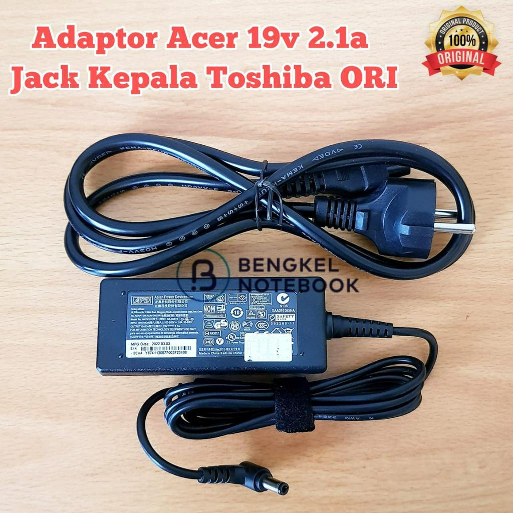 แจ็คอะแดปเตอร์ Acer 19v - 2.1a Head Jack Toshiba Z1401 Z1402 5525