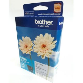 BROTHER INK CARTRIDGE LC-39C สีฟ้า ตลับหมึกแท้ 1ตลับ