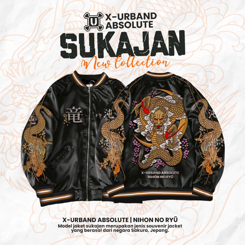 เสื้อแจ็คเก็ต Dhozen Sukajan Collection Series Jacket Sukajan Series 2