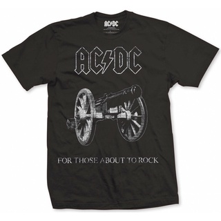 ขายดี!ขายดี เสื้อยืดคลาสสิก ** ACDC สําหรับ Those About To Rock ** IEpigm35FFpmii64S-5XL