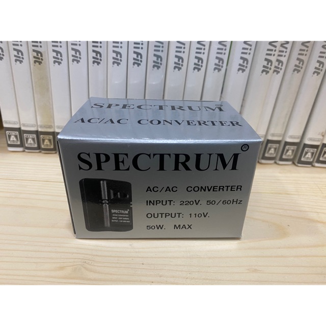 [ค่าส่งถูกที่สุด] Spectrum Stepdown 50w สเตปดาวน์ หม้อแปลง 220 - 110 V Step Down 50w แปลงไฟไทย ทนกระแสไฟ 50w