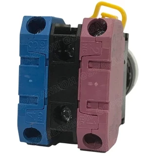 [ 1 ชิ้น ] HQ22-2711 Momentary Push Button Switch 22มม กดติด ปล่อยดับ สวิทช์ กดติดปล่อยดับ กดเด้ง เด้งกลับ 22 มม กดปล...