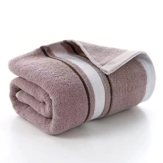ผ้าขนหนู เกรดโรงแรม Cotton 100% หนานุ่มฟู ซับน้ำดีเยี่ยม ขนาด 70x140 cm.ราคาส่ง