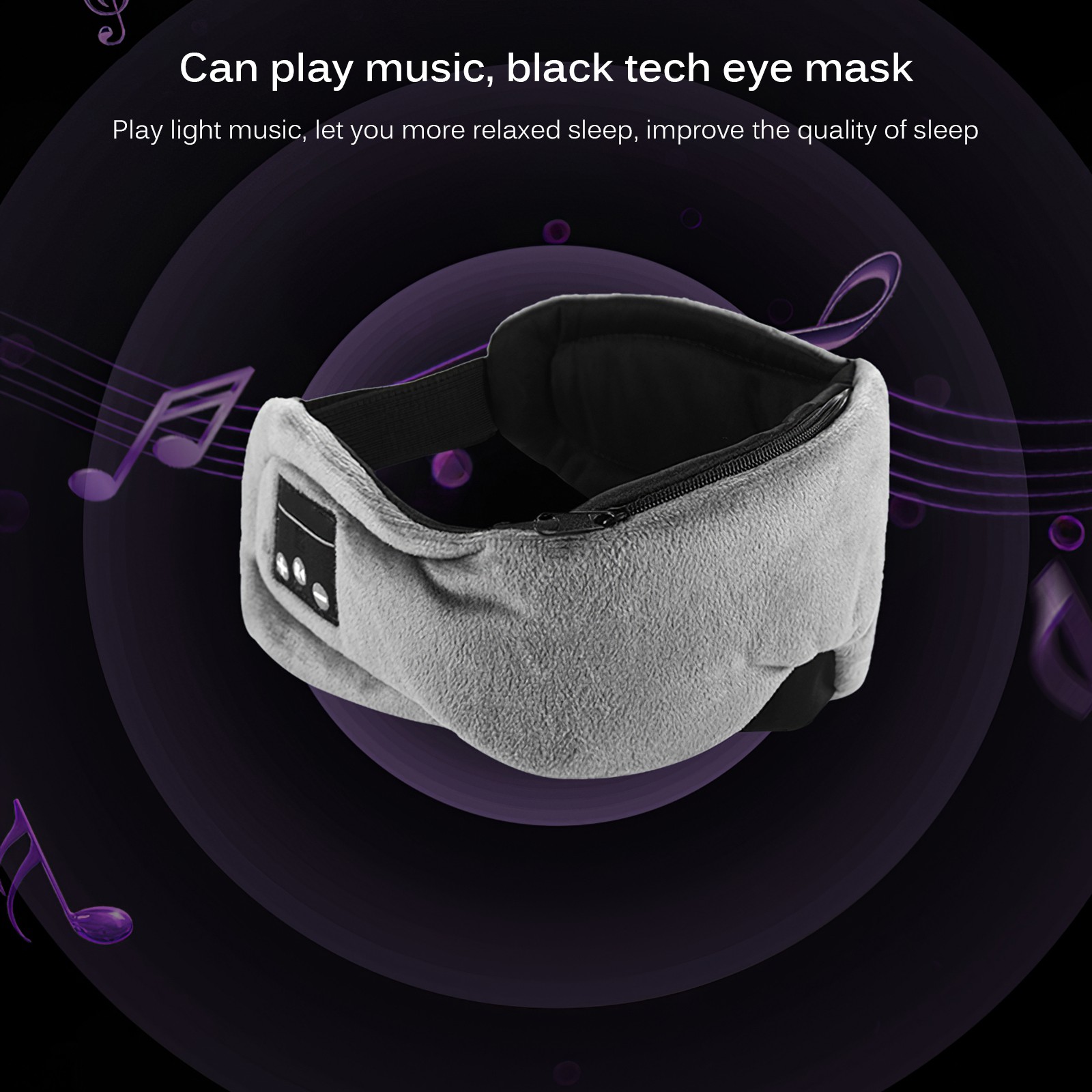 S03 Eye Mask Sleep Headphone Mask Blindfold Bluetooth Eye Mask With Gel ...