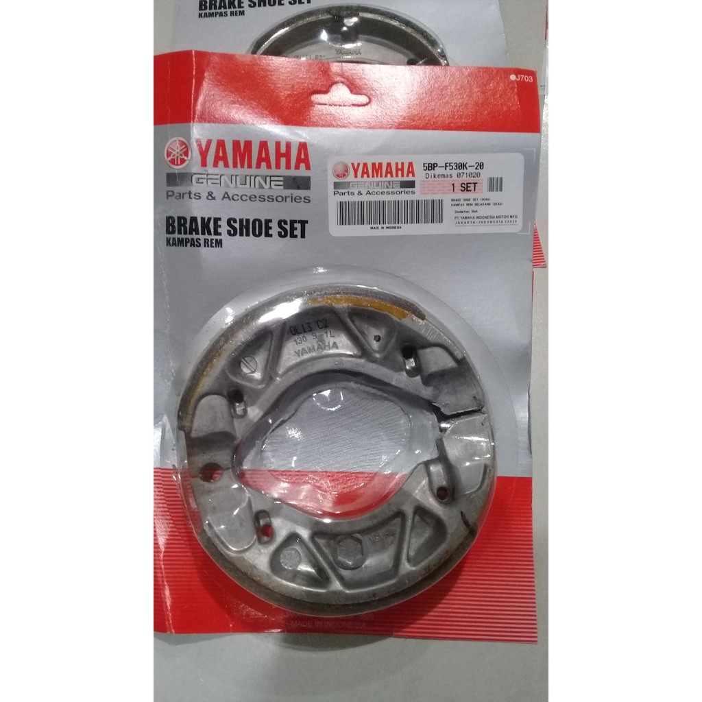 ผ้าเบรกหลังสําหรับ RXKING, VIXION, AEROX, LEXI (5BP-F530K-20)