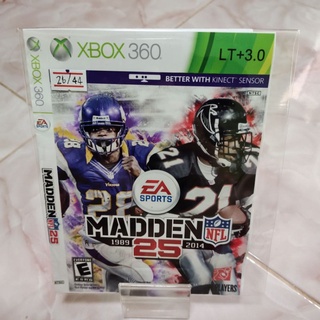 แผ่นเกมส์เอ็กบ็อกซ์ Xbox 360 Madden NFL 25 2014