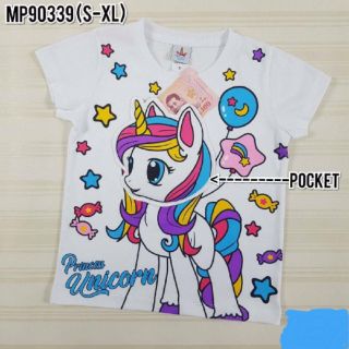 เสื้อยืด ลาย princess unicorn ลิขสิทธิ์แท้