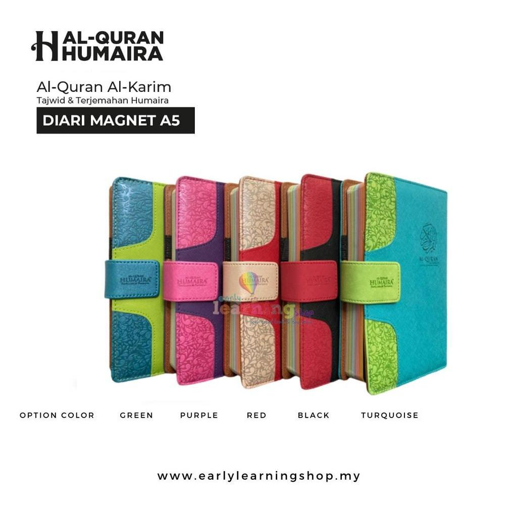 AL-QURAN HUMAIRA TAJWID DIARY A5