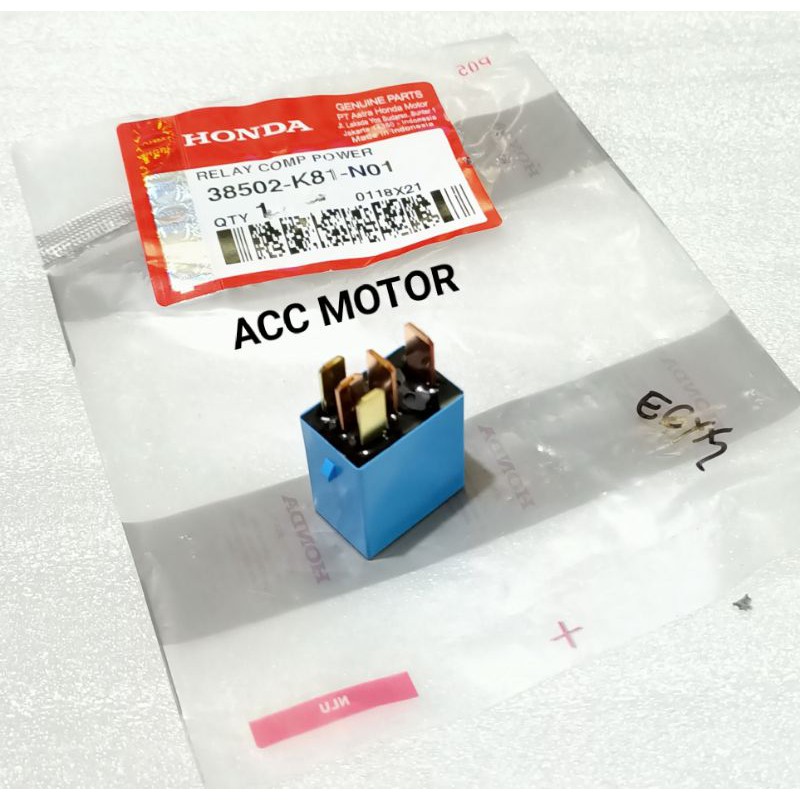 รีเลย์คอมพ์รีเลย์ Beat Street ECO/Scoopy Esp K93 Honda Original 38502-K81-N01