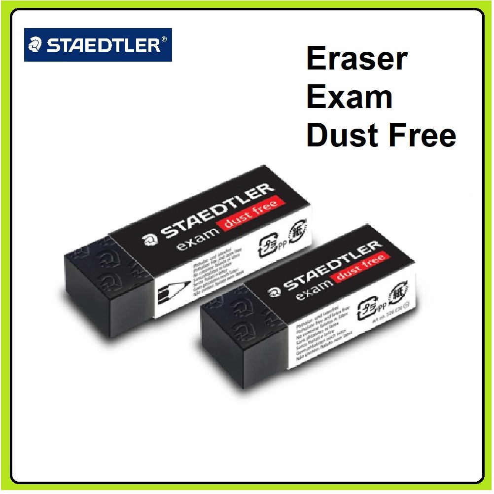 ยางลบ Staedtler Exam Dust Free 43mm / 65mm