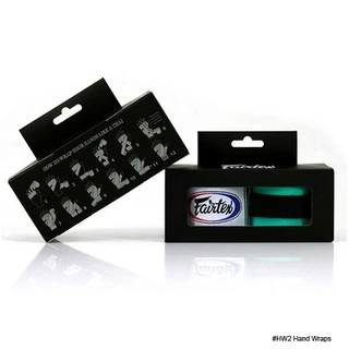 ผ้าพันมือ มวยไทย Fairtex Muay Thai handwraps HW2 ชนิด ผ้ายืด Elasticated stretch cotton แท้ 100% ยาว 4.5 เมตร หลายสี