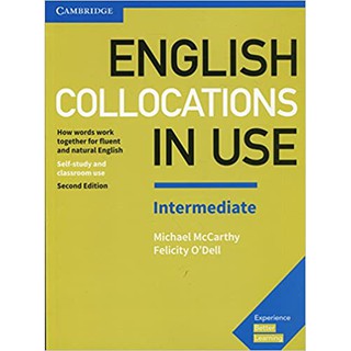 DKTODAY หนังสือ ENGLISH COLLOCATIONS IN USE INTER WITH ANS.(2ED)