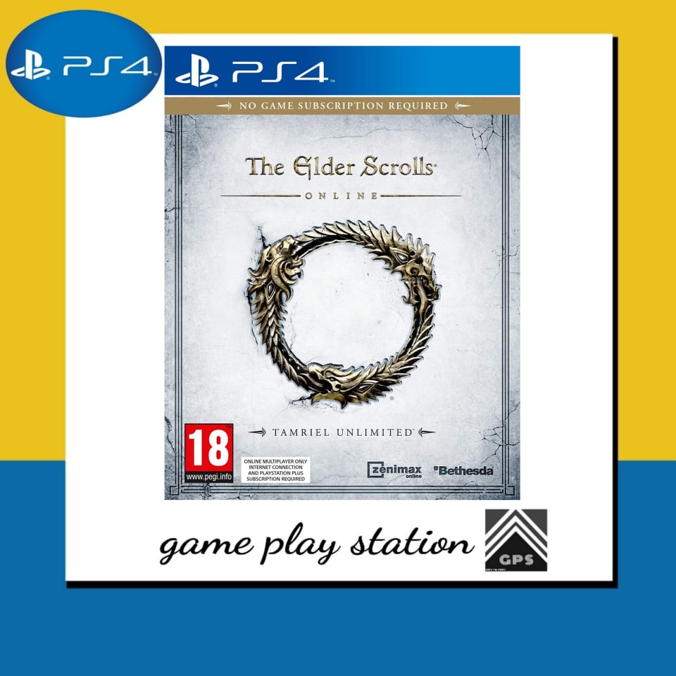 ps4 the elder scrolls online ( english zone 2 )