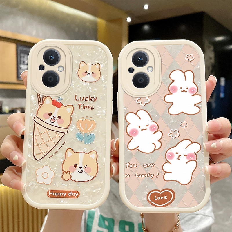 เคสโทรศัพท์oppo Reno8 Z Reno 8 Reno7 Z 5g 2022 แบบนิ่ม กันกระแทก ลายการ์ตูนคุโรมิ และ Pochaocco