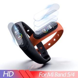 ฟิล์มกันรอยหน้าปัดนาฬิกา สำหรับ Xiaomi Mi band 5 4 3 P Ro Miband4