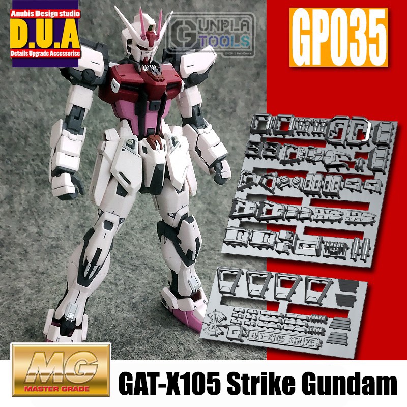 [ Anubis Studio ] พาทเสริมสำหรับเพิ่มดีเทล GP-035 สำหรับ GAT-X105 Strike Gundam (MG 1/100) [Gundam /