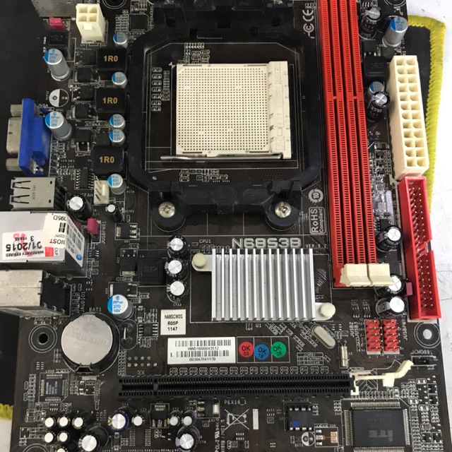 Biostar. N68s3b socket AM3 ประกันร้าน1เดือน