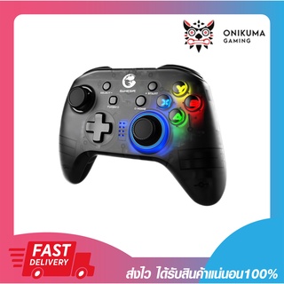 จอย จอยเกมส์ จอมคอมพิวเตอร์ GameSir T4 Pro Wireless &amp; Bluetooth Gamepad Black รับประกัน 1 ปี