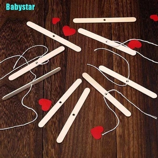 ( Babystar ) เชิงเทียนไม้ 50 ชิ้น สําหรับทําเทียน