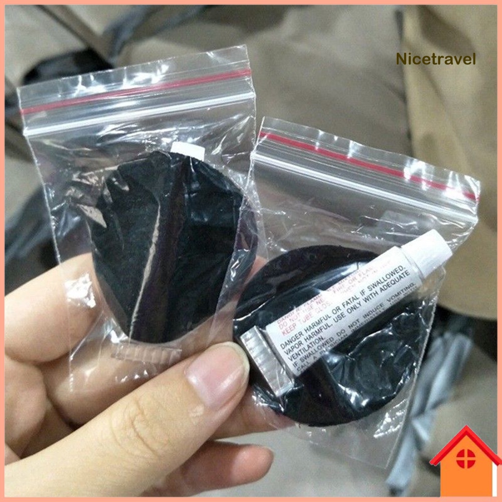 [Ni] ชุดซ่อมแพทช์กาว 2 ชุดสําหรับที่นอนลม PVC พองลมเตียงโซฟาเรือ