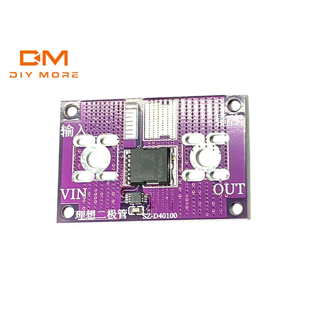 DIYMORE No Voltage Limit Ideal Diode Controller Solar Battery Charging Protection Board