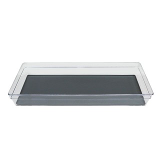 ถาดใส่อุปกรณ์ MICRONWARE 2816 1 ช่อง  KITCHEN UTENSIL TRAY MICRONWARE 2816 1HOLE CLEAR