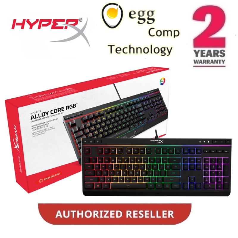 HyperX Alloy Core RGB คีย์บอร์ดเกมมิ่ง