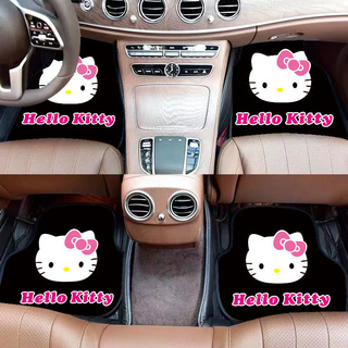 พรมปูพื้น กันลื่น ลาย Hello Kitty MYVI ล้างทําความสะอาดได้ ทนทาน 4 ชิ้น