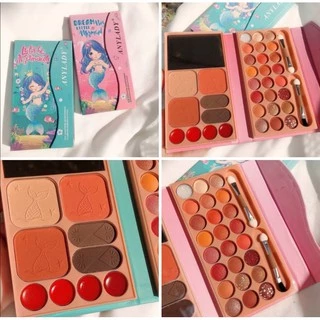 พาเลทแต่งหน้า พาเลททาตา Anylady​ Make up Set ครบจบตลับเดียว ถูกและดี อายแชโดว์ บลัชออน ลิป​ ติดทน 4U2