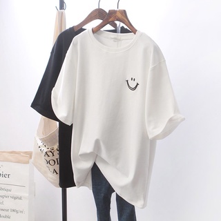 เสื้อยืด keep smile ผ้านุ่ม ใส่สบาย