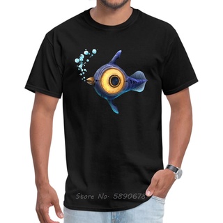 [COD]เสื้อยืดคอกลม ผ้าฝ้าย พิมพ์ลาย Subnautica Peeper แฟชั่นฤดูร้อน สําหรับคุณแม่