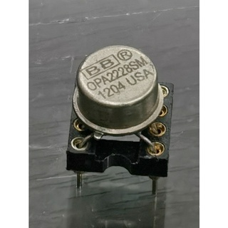 Dual OP-AMP ออปแอมป์ OPA2228SM ตัวถังเหล็ก ผลิตที่ U.S.A. ของแท้ พร้อมส่ง